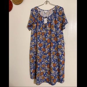NWT J. Jill Sunflower Dress